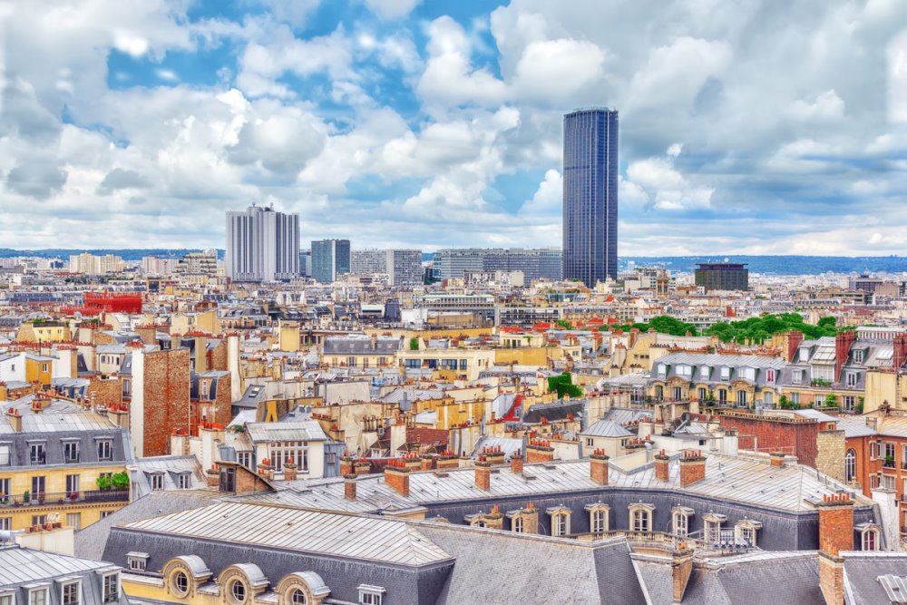 Tour Montparnasse in Paris in France Tour Montparnasse in Paris in France