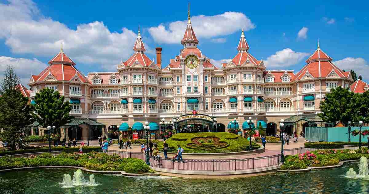 Disneyland Hotels in Paris in France (Editorial)