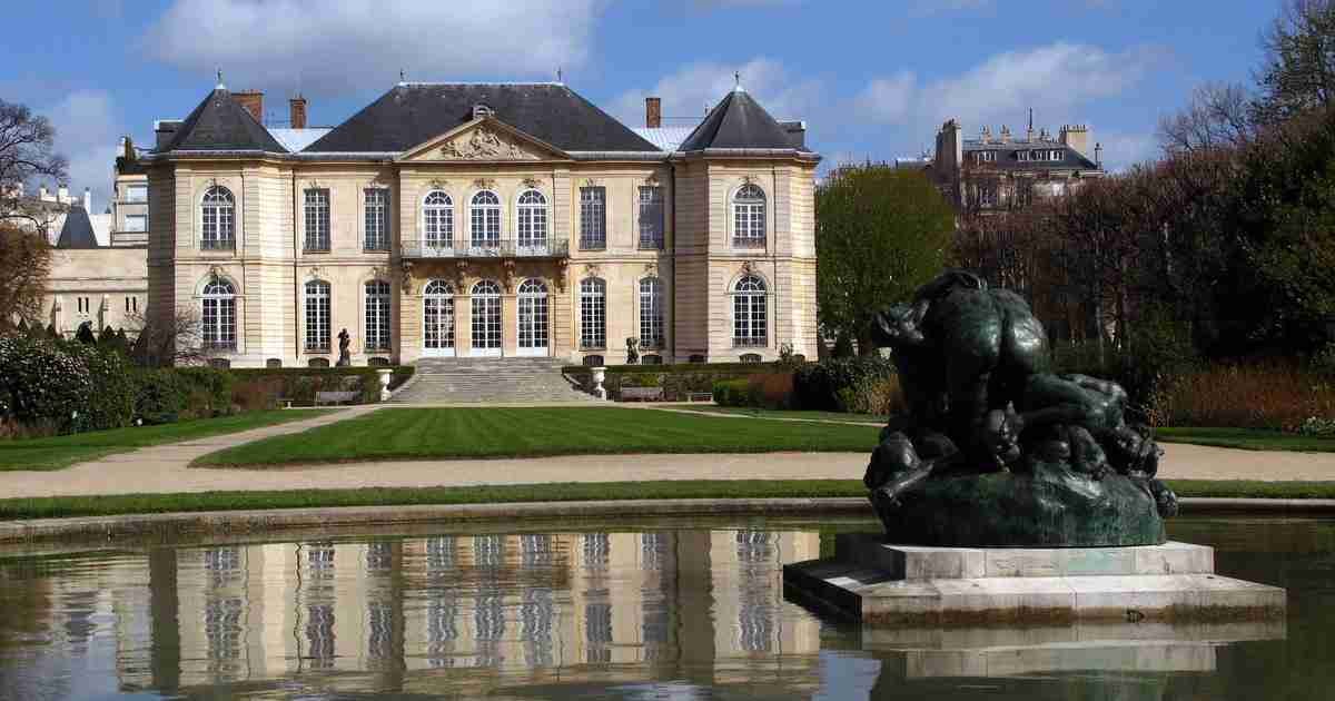 Rodin Museum in Paris in France